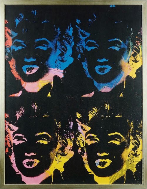 Andy WARHOL (1928-1987), Four Multicoloured Marylins, 1993 (1979)