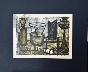 Bernard Buffet (1928-1999) Lampe a huile z cyklu Nature Morte