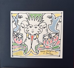 Jean COCTEAU (1889-1963) z serii Europa 1961