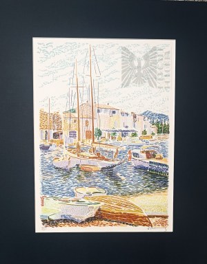 Serge MENDJISKY, (1929-2017), Port Grimaud II
