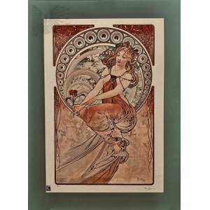 Alphonse Maria Mucha (1860 - 1939) La Peinture