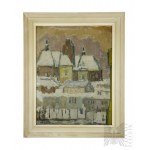 Władysław Królikiewicz (1898-1976) - “Pejzaż Staromiejski”, 1963 r.
