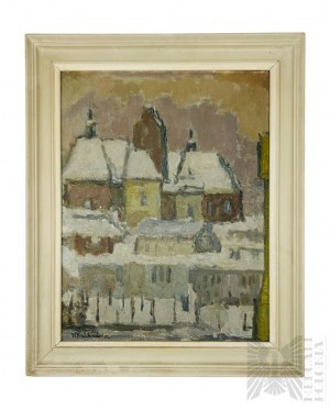 Władysław Królikiewicz (1898-1976) - “Pejzaż Staromiejski”, 1963 r.