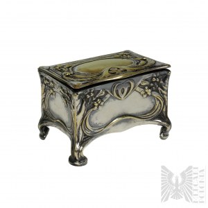 Fraget Warsaw - Art Nouveau Silver-plated Sugar Box 