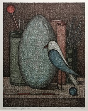 Joanna Wiszniewska-Domańska, Martwa natura z ptaszkiem