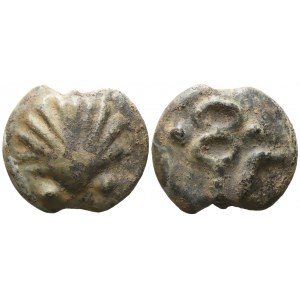 Anonymous, Sextans, c. 240 BC; Æ (60 g; 39 mm; 12 h)