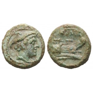 Anonymous, Semuncia, after 211 BC; Æ (1,92 g; 13 mm; 7 h)
