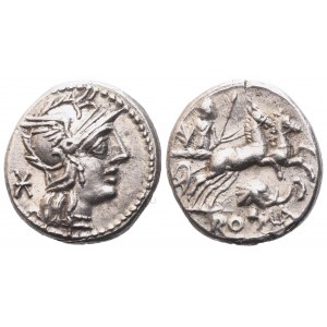 L. Caecilius Metellus Diadematus, Denarius, 128 BC; AR (3,96 g; 17,5 mm; 12 h)