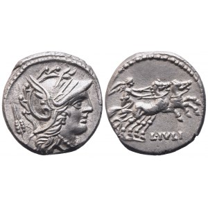 L. Iulius, Denarius, 101 BC; AR (3,91 g; 17,8 mm; 6 h)