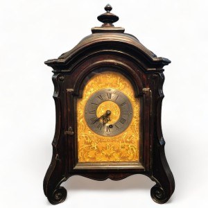 Zegar szafkowy (Bracket Clock), Niemcy?, XVIII w.