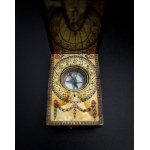 Compass with sundial, Germany? 19th century.