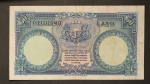 Latvia 50 Lati 1934