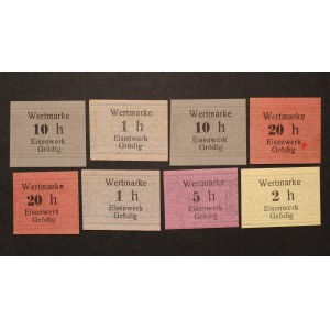 Austria Salzburg Lot of 8 Notes 1918-1921