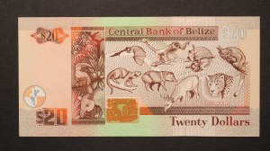 Belize 20 Dollars 1997