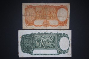Australia Lot of 2 Notes ND (1941-1948)
