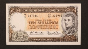 Australia 10 Shillings ND (1961-1965)