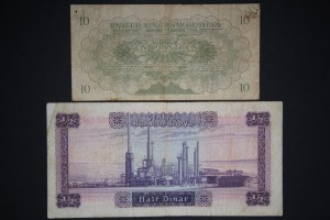 Libya Lot of 2 Notes 1951-1972