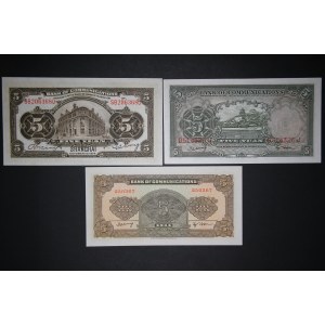China Lot of 3 Notes 1914-1941
