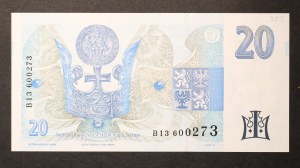 Czech Republic 20 Korun 1994