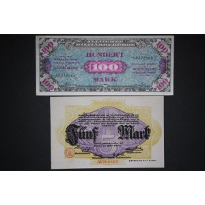 Germany, Weimar Republic Lot of 2 Notes 1918-1944