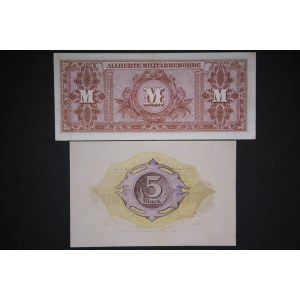 Germany, Weimar Republic Lot of 2 Notes 1918-1944