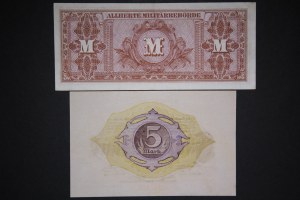 Germany, Weimar Republic Lot of 2 Notes 1918-1944