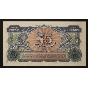 Great Britain 5 Pounds ND British Armed Forces (1948)