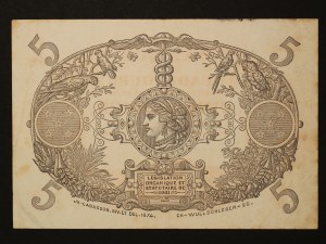 Guadeloupe 5 Francs 1943