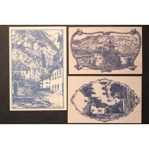 Liechtenstein Lot of 3 Notes ND (1920)