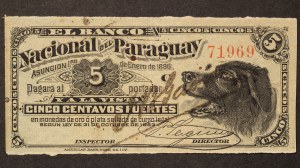 Paraguay 5 Centavos 1886