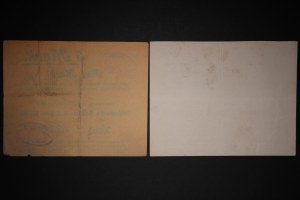 Poland Boguszow Lot of 2 Notes 1914