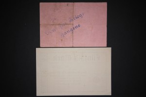 Poland Knurow Lot of 2 Notes 1914-1918