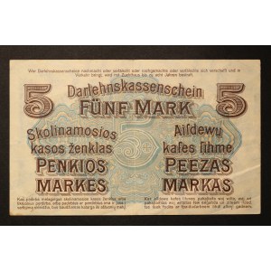 Poland Kowno 5 Mark 1918