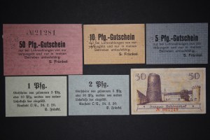 Poland Prudnik Lot of 6 Notes 1919-1920