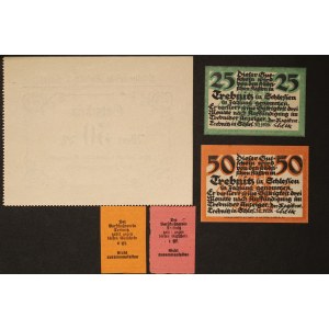 Poland Trzebnica Lot of 5 Notes 1920