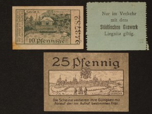 Poland Legnica Lot of 3 Notes 1920
