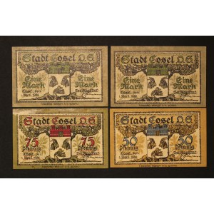 Poland Kozle Lot of 4 Notes 1921
