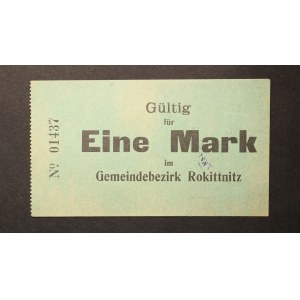 Poland Rokitnica 1 Mark ND