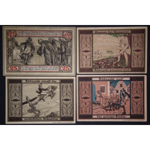 Poland Gryfow Slaski Lot of 4 Notes ND