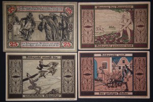 Poland Gryfow Slaski Lot of 4 Notes ND