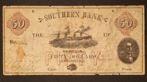 United States Georgia 50 Dollars 1848