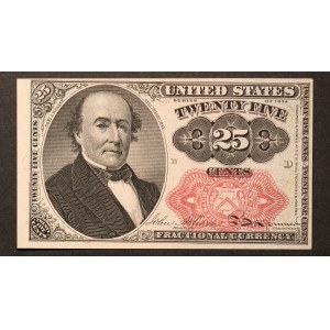 United States 25 Cents 1874