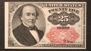 United States 25 Cents 1874