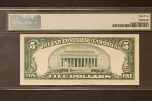 United States 5 Dollars 1934 D