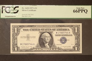 United States 1 Dollar 1957 A