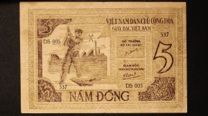 Vietnam 5 Dong ND (1946)
