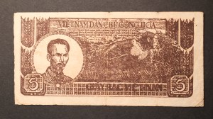 Vietnam 5 Dong ND (1948)