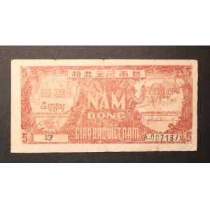 Vietnam 5 Dong ND (1948)