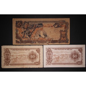 Vietnam Lot of 3 Notes 1949-1951