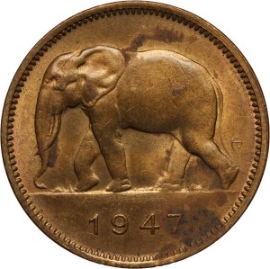 Belgian Congo 2 Francs 1947